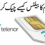 How to Check Telenor Balance