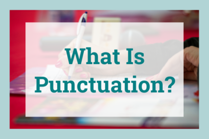 What is Punctuation?