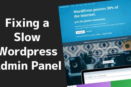 Slow WordPress Admin Fixing Guide
